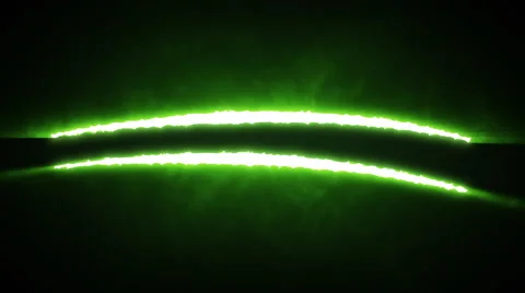 Claw Slashes Horizontal Green Stock Footage 48041217