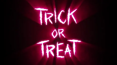 Claw Slashes Trick or Treat Red Stock Footage 48041893