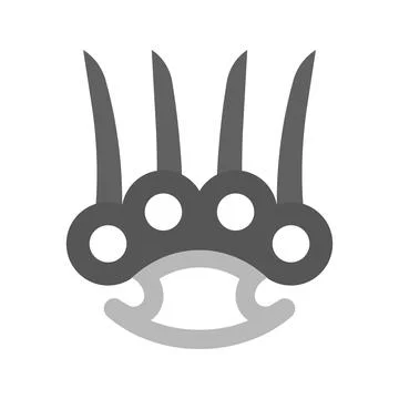 Claws icon vector image. Stock Illustration