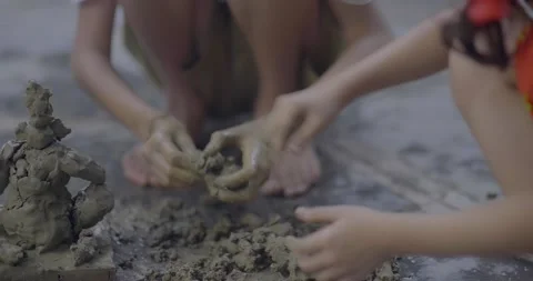 Clay and art craft Video stock 196211771