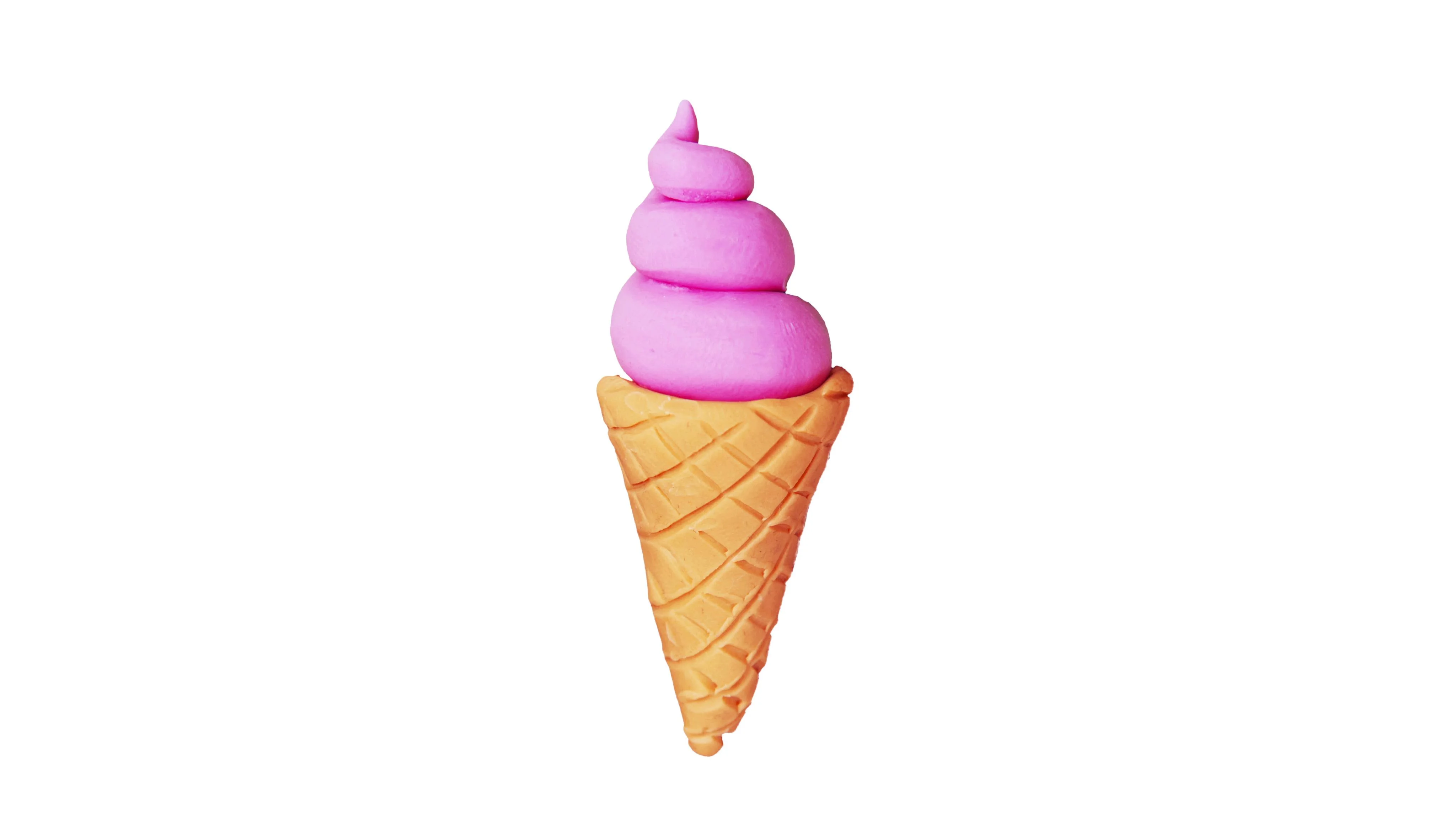 Clay Animation Ice cream. Alpha matte. 4... | Stock Video | Pond5