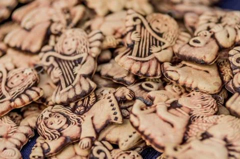 A clay decoration Stock Photos