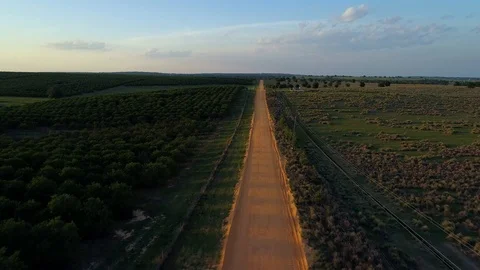 Clay Dirt Road 動画素材 88483200