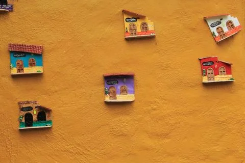 Clay Facades Stock Photos