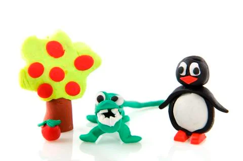 Clay figurines Stock-Fotos