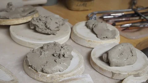 Clay Stock Footage 78256866