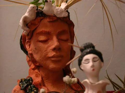 Clay head Stock Photos