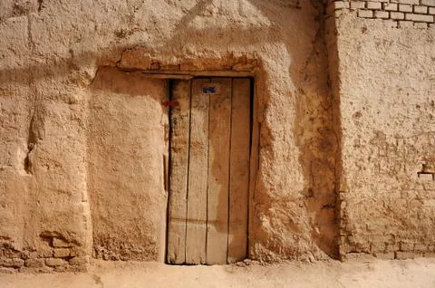Clay house. Stock Photos