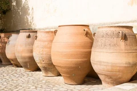 Clay jars Фото