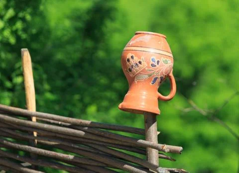 Clay jug Stock Photos