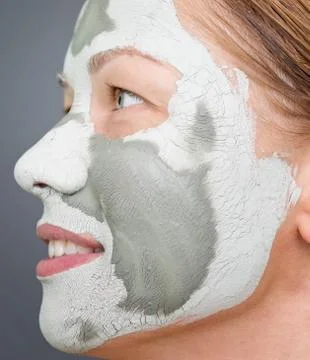 Clay mask Stock Photos