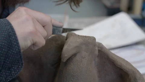 Clay Modelling 스톡 동영상 93111374