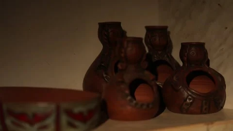 Clay objects 3 Stock Footage 323791622