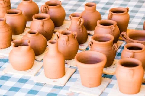 Clay objects Stock Photos