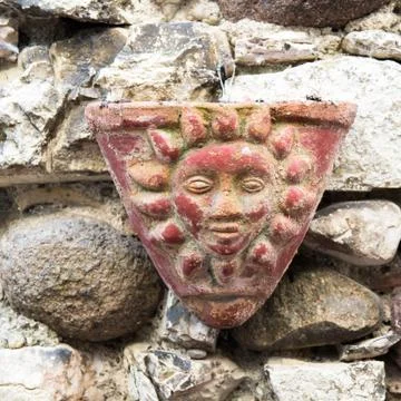 Clay pot hanging Stock Photos