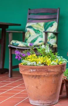 Clay pot Stock Photos