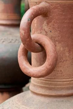 Clay pot. 写真素材