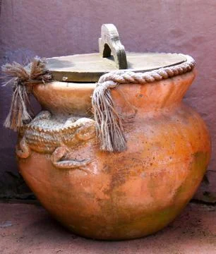 Clay pot Stock Photos