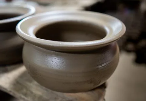 Clay pot Foto stock