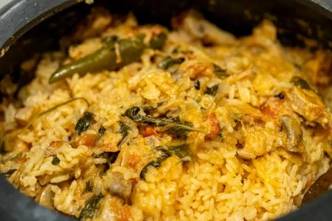 Clay Pot Rice Stock Photos
