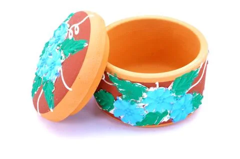 Clay pottery Stock Photos