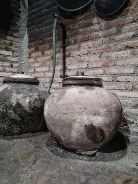 Clay pottery Stock Photos