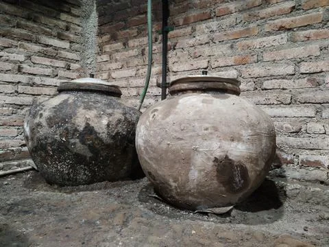 Clay pottery Stock Photos