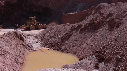 The Clay of Safi: from the valley to the workshop Stock Footage 124585561