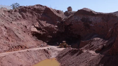 The Clay of Safi: from the valley to the workshop Stock Footage 124585620