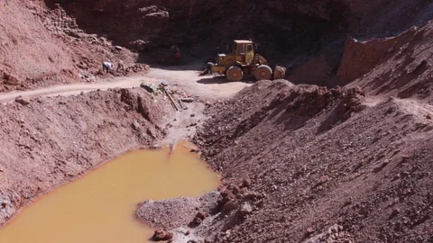 The Clay of Safi: from the valley to the workshop Stock Footage 124585652