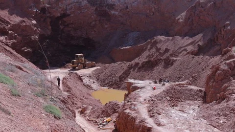 The Clay of Safi: from the valley to the workshop Stock Footage 124585675