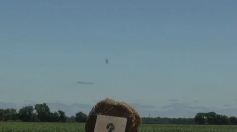 Clay shooting 库存影片 34207915