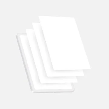 Clay Tablet Mockup With Web Pages. Concept for Showing Apps Screenshots Stock Illustration