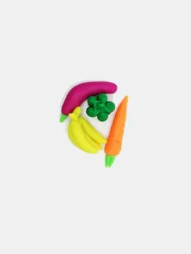Clay Vegitables Stock Photos