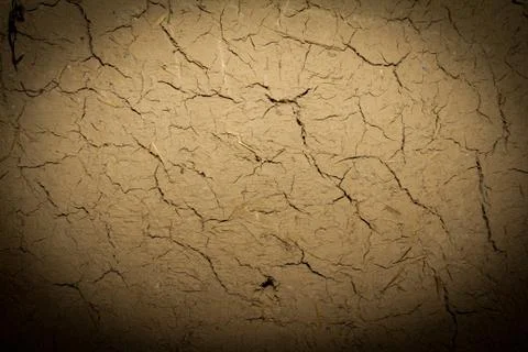 Clay wall. background Stock Photos