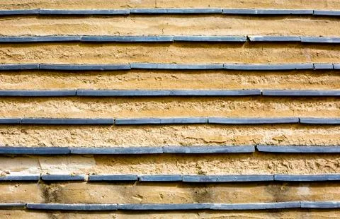 Clay wall Stock-Fotos