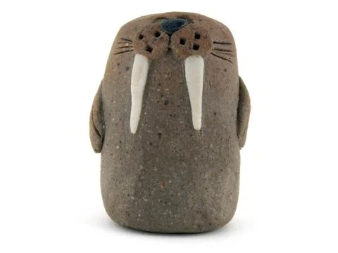 Clay walrus Stock Photos