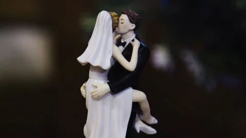 Clay Weding Topper Stock Footage 91508888