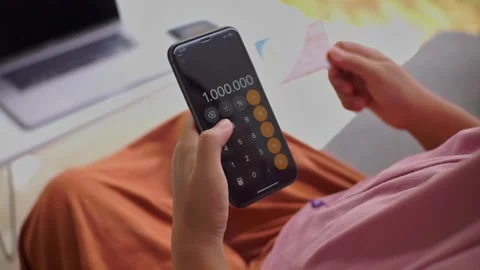 Clculator Stock Footage 293295290