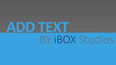 Clean 2D intro - By iBOX Studios Stock After Effects