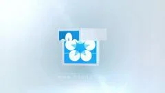 Clean 3d Cube Logo Stock After Effects