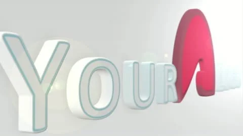 Clean 3d LOGO Text - AE Version 5 Stock After Effects