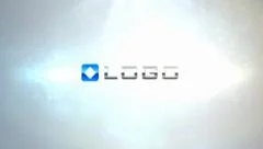 Clean 3D Rotating Particles Logo Formation Animation Stock After Effects