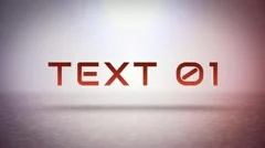 Clean 3d Titles Stock After Effects