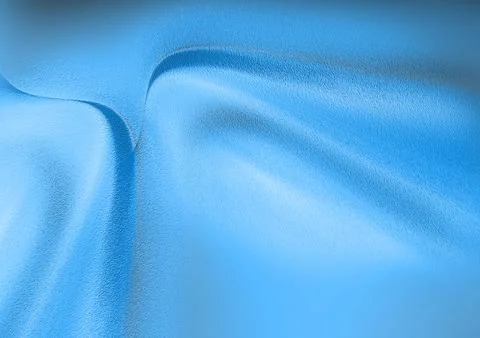A clean abstract background featuring smooth flowing waves in a bright sky .. Stock Illustration
