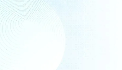 Clean abstract light blue background featuring geometric circles and subtle Stockillustratie