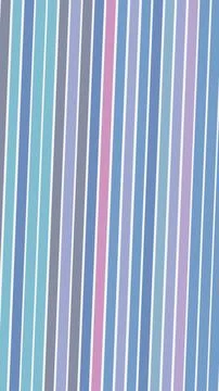 A clean abstract pattern of vertical pastel stripes in blue, pink, and whit.. Stock Illustration