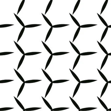 Clean abstract shapes pattern design Stock Illustration