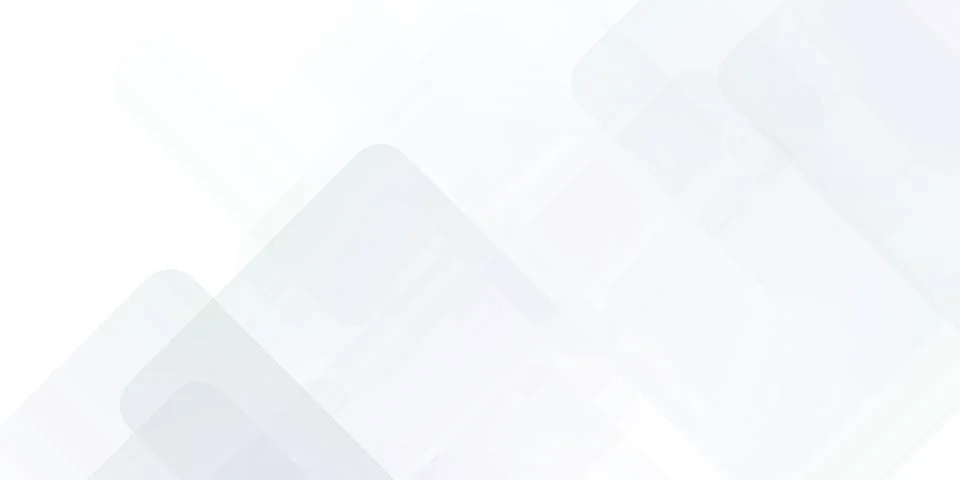Clean abstract white background featuring soft transparent rounded geometric Stock Illustration