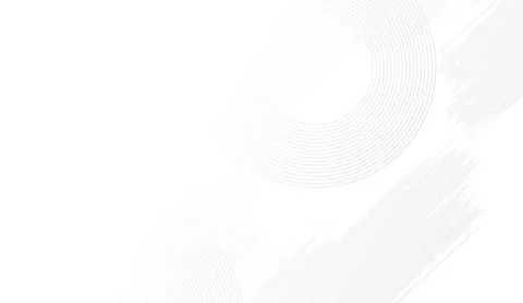 Clean abstract white background with subtle geometric rings and light grey 스톡 일러스트